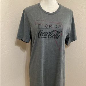 Coca-Cola T-shirt |  State of Florida Logo | Size L